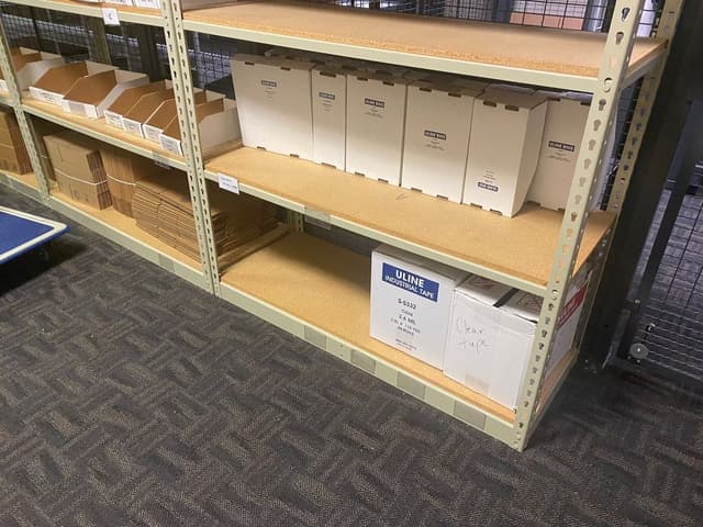 Heavy-Duty Metal Storage Shelving Rack