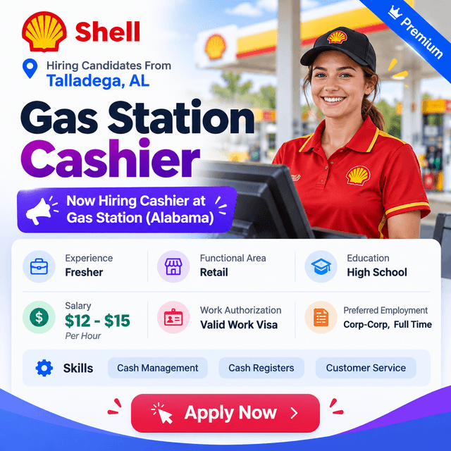 Gas Station Cashier